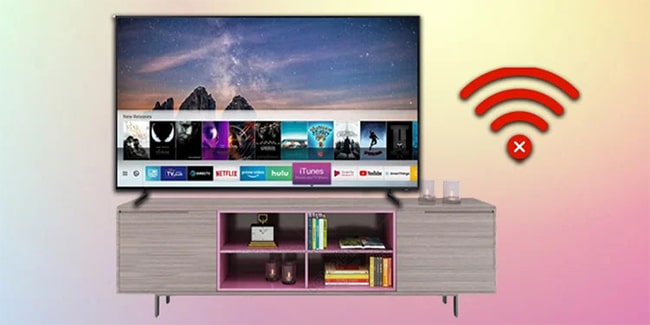 اتصال تلویزیون دوو به اینترنت از طریق وافای 