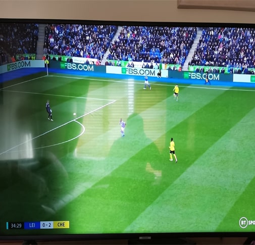 وجود سایه در صفحه نمایش تلویزیون LCD