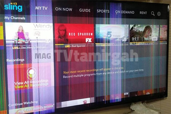صفحه نمایش تلویزیون ایکس ویژن