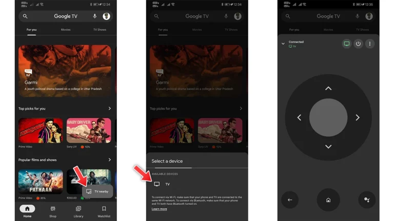  به روز رسانی برنامه google tv  